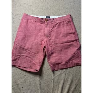J.Crew Shorts Men's 34 Gramercy Faded Red Cotton Preppy Golf